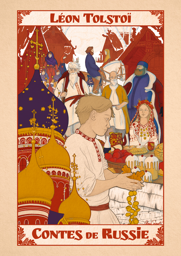 Dessin de Marie - Contes de Russie